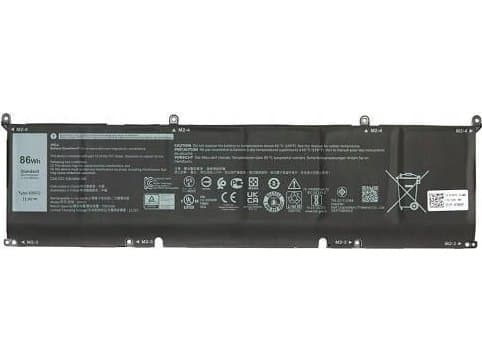 Dell Primary - Batteri för bärbar dator - litiumjon - 6-cells - 86 Wh - för Alienware M15 R5, M15 R7; Inspiron 16 5620; Precision 55XX; Vostro 15 751