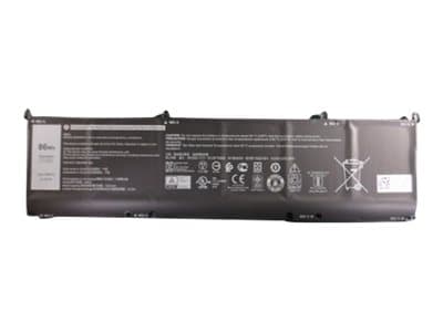 Dell Primary - Batteri för bärbar dator - litiumjon - 6-cells - 86 Wh - för Alienware M15 R5, M15 R7; Inspiron 16 5620; Precision 55XX; Vostro 15 751