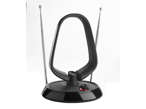 One For All Value Line DVB-T Indoor Antenne 5G, Sisätila, Musta, 1 m, DVB-T, DVB-T2, IEC male connector, VHF, UHF