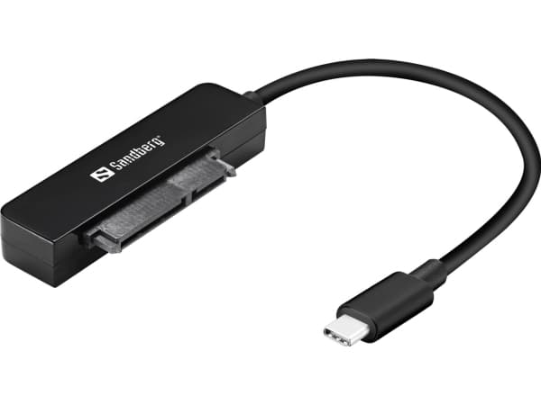Sandberg - Lagringskontroller - 2,5" - SATA 6Gb/s - USB-C