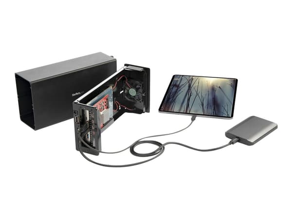 StarTech.com 4-Port USB PCIe Card, 10Gbps USB PCI Express Expansion Card w/ 2 Controllers, 2x USB-C & 2x USB-A ports (USB 3.2/3.1 Gen 2), USB/USB-C P