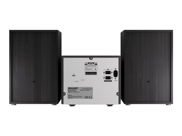 Sharp XL-B517D - Mikrosystem - 2 x 7.5 Watt - svart