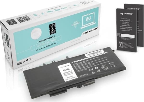 Movano Battery Movano Battery for Dell Latitude 5490, 5590 Notebook