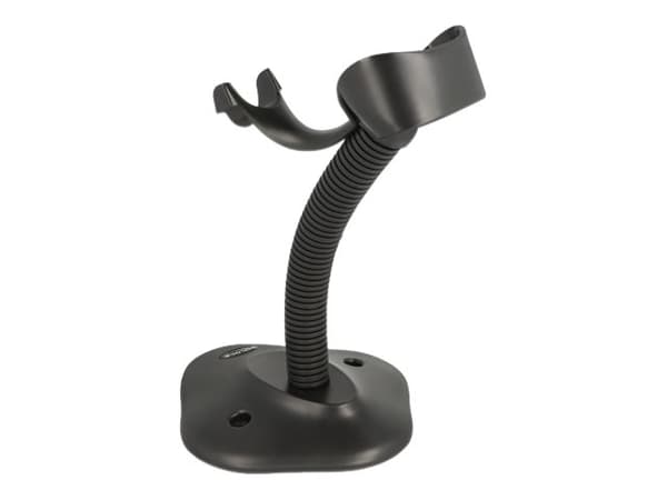 Delock - Strekkodeskannerholder - skrivebordsmonterbar - svart - for P/N: 90557