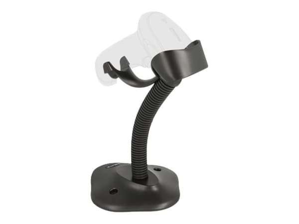 Delock - Strekkodeskannerholder - skrivebordsmonterbar - svart - for P/N: 90557