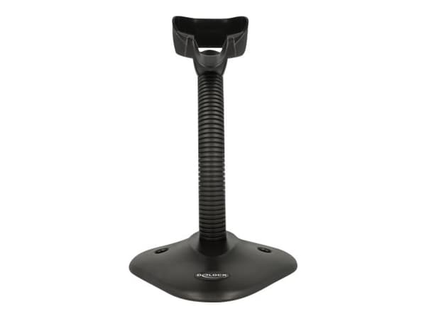 Delock - Strekkodeskannerholder - skrivebordsmonterbar - svart - for P/N: 90557