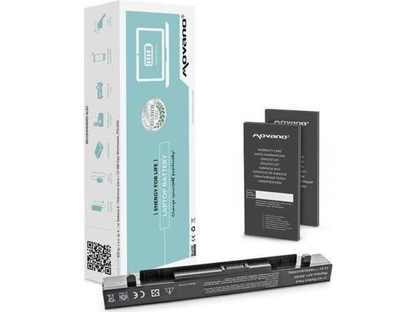 Movano batteri for Asus X550, A450, F450, K550 bærbar PC (14,4V-14,8V) (4400 mAh)
