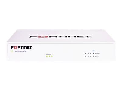 Fortinet FortiGate 40F - Sikkerhetsapparat - med 1-års 24x7 FortiCare and FortiGuard Unified (UTM) Protection - GigE - skrivebord