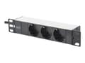 Miniatyrbilde 3 av 5: Digitus - Skap - veggmonterbar - svart, RAL 9005 - 9U - 10"