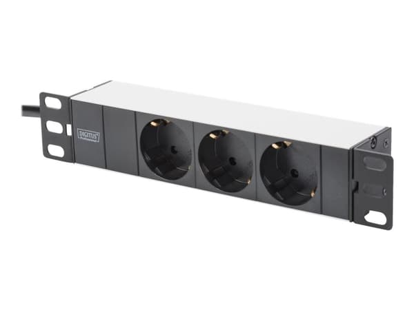 Digitus - Skap - veggmonterbar - svart, RAL 9005 - 9U - 10"