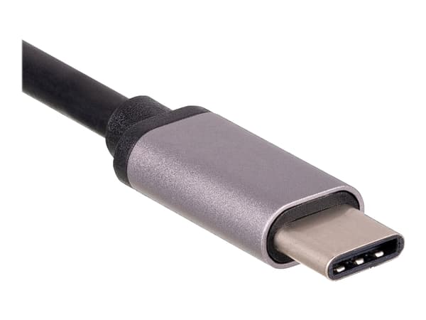Akyga AK-AD-65 - Nettverksadapter - USB-C / Thunderbolt 3 - Gigabit Ethernet x 1 - sølv