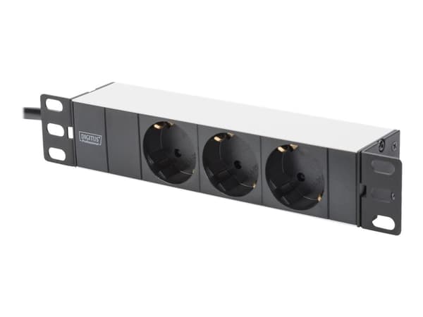 Digitus - Skap - veggmonterbar - lysegrå, RAL 7035 - 12U - 10"