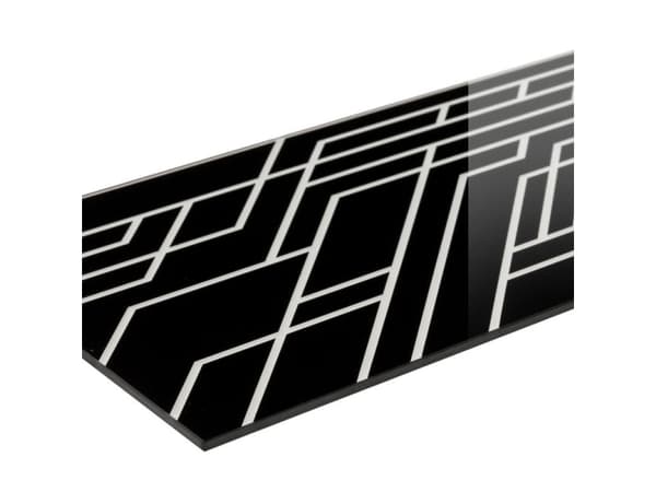 Kolink Unity Adapt Skyscape Front Panel, Midi Tower, Etupaneeli, Muovi, Karkaistu lasi, Musta, 224,7 mm, 3 mm