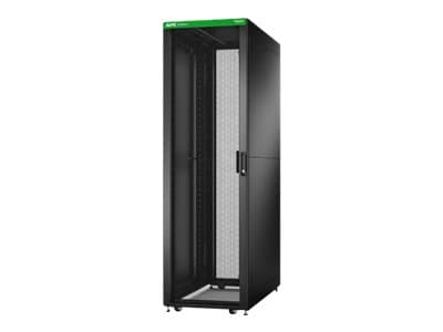 APC Easy Rack - Rack (vertikal) - skåp - plattpack - svart - 42U - 19"