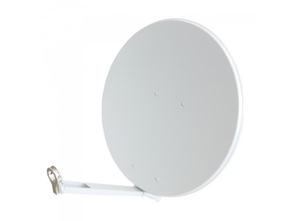 Televes S760CL-W Alu 75cm spegel vit