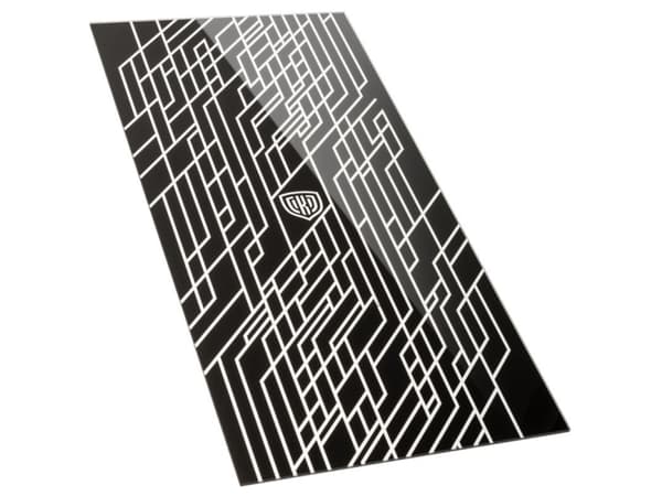 Kolink PGW-CH-KOL-078, Midi Tower, Frontpanel, Plast, Härdat glas, Svart, Transparent, Unity, 224,7 mm