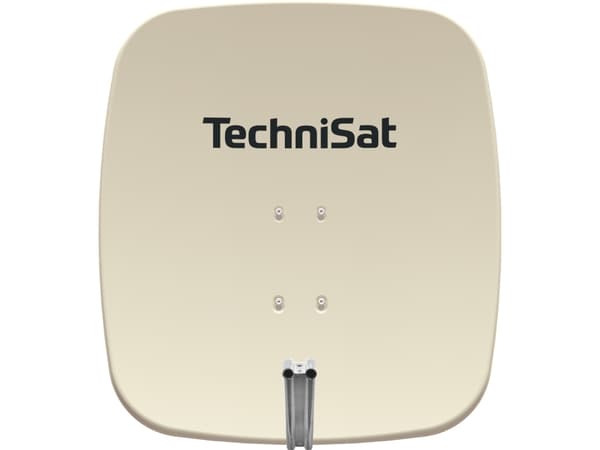 TechniSat SATMAN 65 PLUS, 35,7 dBi, 27°, Beige, Aluminium, 3,6 kg, 1,5 mm