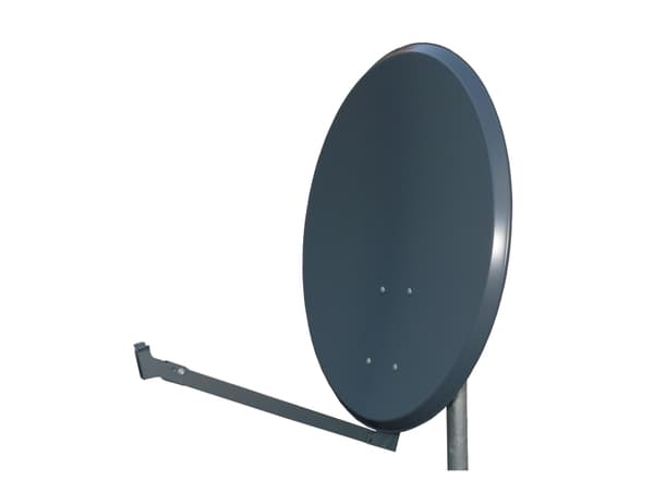 Televes S80EL-G, 10,7 - 12,75 GHz, 38,5 dBi, 0 - 90°, 24,1°, Grafitt, Aluminium