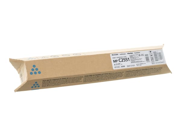 Ricoh - Cyan - original - tonerpatron - for Gestetner MP C2551; Nashuatec MP C2551; Rex Rotary MP C2551; Ricoh Aficio MP C2551