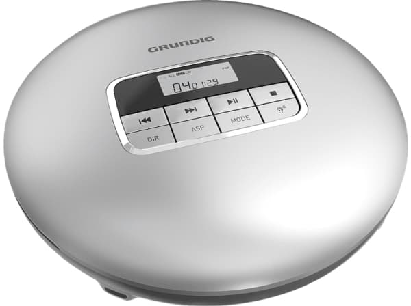 Grundig GCP1020, 219 g, Hvit, Personlig CD-spiller