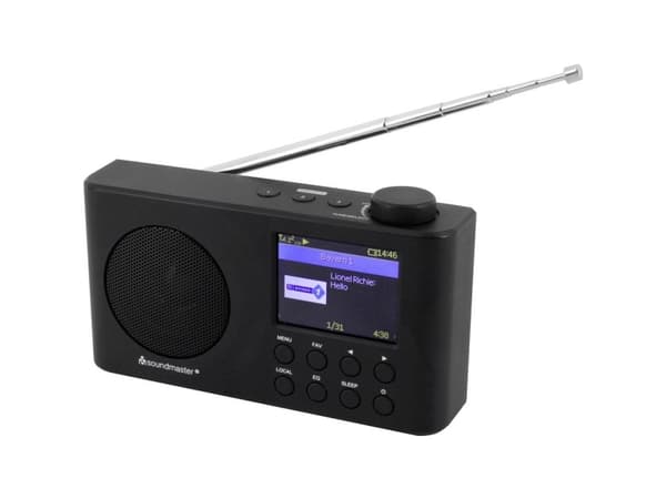 Soundmaster IR6500SW, Bærbar, Analog og digital, DAB, FM, 2 W, LCD, 6,1 cm (2.4")