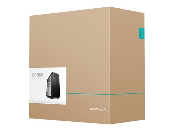 DeepCool CG560 Midi Tower Svart Svart