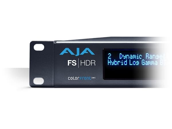AJA FS-HDR, Aktiv videoomformer, Grå, 4096 x 2160, -, 525i, 625i, 720p, 1080i, 1080p, 2160p, BNC, BNC, BNC