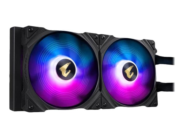 AORUS WATERFORCE 280 - Kylsystem med vätska till processorn - Elementstorlek: 280 mm - (för: LGA2066, LGA2011, LGA1366, LGA1150, LGA1151, LGA1152, LG