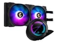 Miniatyrbild 1 av 5: AORUS WATERFORCE 280 - Kylsystem med vätska till processorn - Elementstorlek: 280 mm - (för: LGA2066, LGA2011, LGA1366, LGA1150, LGA1151, LGA1152, LG