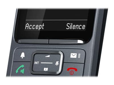 Auerswald COMfortel M-720 - Trådløst ekstra håndsett - DECT\GAP - mørk titan