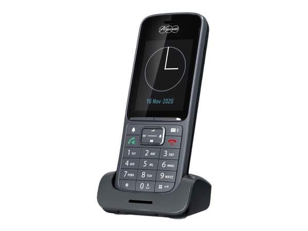 Auerswald COMfortel M-720 - Trådløst ekstra håndsett - DECT\GAP - mørk titan
