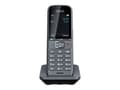 Miniatyrbilde 3 av 5: Auerswald COMfortel M-710 - Trådløst ekstra håndsett - DECT\GAP - mørk titan