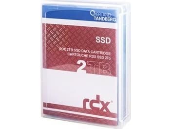 Overland-Tandberg 8878-RDX, RDX-kasetti, RDX, 2000 GB, FAT32, NTFS, exFAT, ext4, Sort, 1500000 t