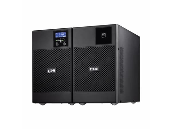 Eaton 9E EBM 72V, Taajuuden kaksoismuunnos (verkossa), 20 kVA, Sealed Lead Acid (VRLA), 9 ah, 12 V, Tower