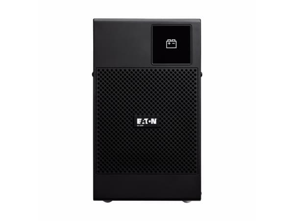 Eaton 9E EBM 72V, Taajuuden kaksoismuunnos (verkossa), 20 kVA, Sealed Lead Acid (VRLA), 9 ah, 12 V, Tower musta