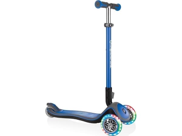 GLOBBER scooter Elite Deluxe lampor, mörkblå, 444-400