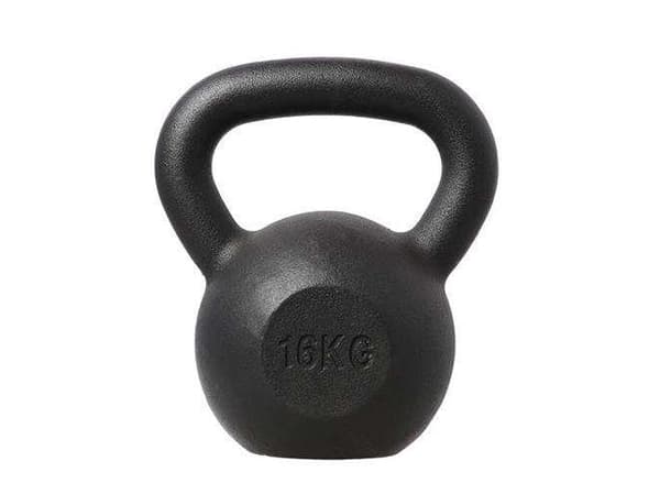 Kettlebell HMS KZG16 żeliwny 16 kg