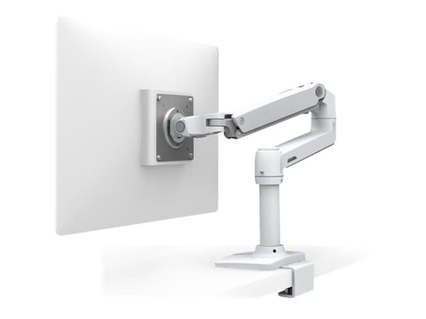 Ergotron LX - Monteringssett (leddarm, stang, undermonterings c-klemme) - Konstant kraftteknologi - for LCD-skjerm - aluminium, stål - hvit - skjerms