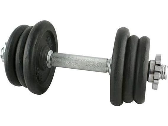 Dumbbell HMS SG03 Dumbbell, 10 kg thread (17-6-114)