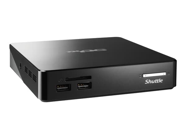 Shuttle XPC nano NS02AV2 - Android PC - mini PC - 1 RK3368 / 1,5 GHz - RAM 2 GB - flash - eMMC 16 GB - PowerVR SGX6110 - GigE - WLAN: 802.11a/b/g/n/a