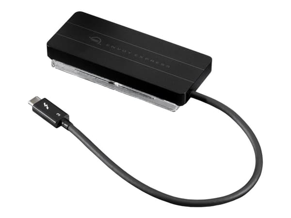 OWC Envoy Express - Förvaringslåda - M.2 NVMe Card - Thunderbolt 3 - svart