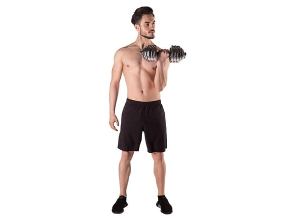 Hantel-armband i en resväska2in1 SGP30 HMS 2x15kg