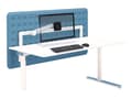 Miniatyrbild 1 av 5: Ergotron LX Arm with Rail Adapter - Monteringssats (vridbar arm, skenadapter) - för LCD-display - vit - skärmstorlek: upp till 34 tum