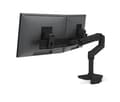 Miniatyrbilde 2 av 2: Ergotron LX - Monteringssett (leddarm, skrivebordsklemmemontering, 2 svingtapper, stang, dobbeltdisplaybue, monteringsmaskinvare) - for 2 LCD-skjerme