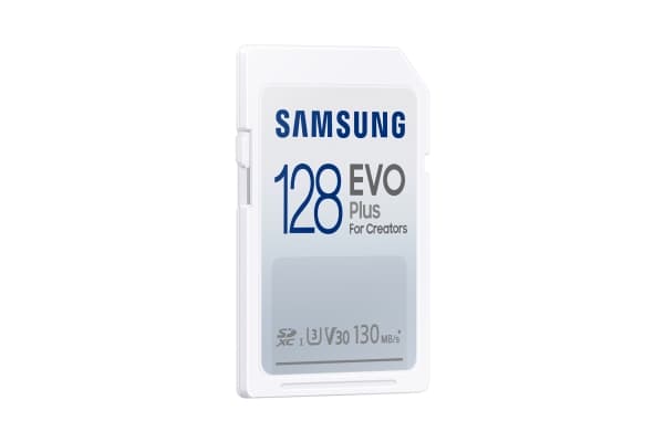 Samsung EVO Plus MB-SC128K - Flashminnekort - 128 GB - Video Class V30 / UHS-I U3 / Class10 - SDXC UHS-I