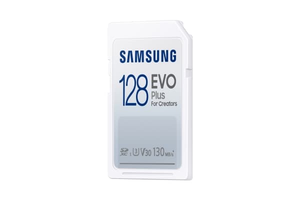 Samsung EVO Plus MB-SC128K - Flashminnekort - 128 GB - Video Class V30 / UHS-I U3 / Class10 - SDXC UHS-I