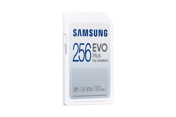 Samsung EVO Plus MB-SC256K - Flashminnekort - 256 GB - Video Class V30 / UHS-I U3 / Class10 - SDXC UHS-I