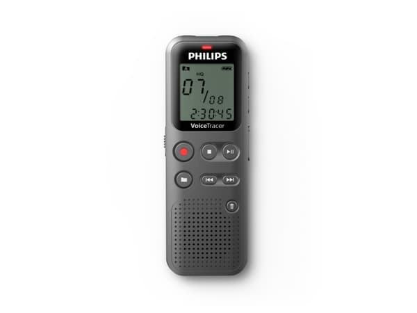 Philips Voice Tracer DVT1120 - Röstinspelare - 1 Watt - 8 GB - grå
