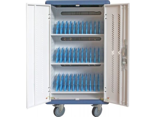 Techly I-CABINET-30DTY, Fristående, Vit, Blå, Laddning, Energiljus, CE, RoHS, CE, RoHS, 700 mm