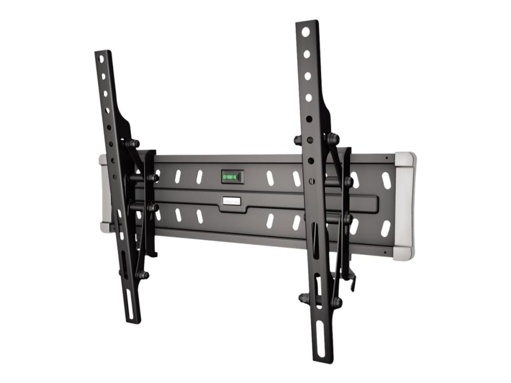 Hama TILT TV Wall Bracket, Premium - Konsol - för TV - aluminium, stål, krompläterad plast - svart - skärmstorlek: 32"-65" - väggmonterbar